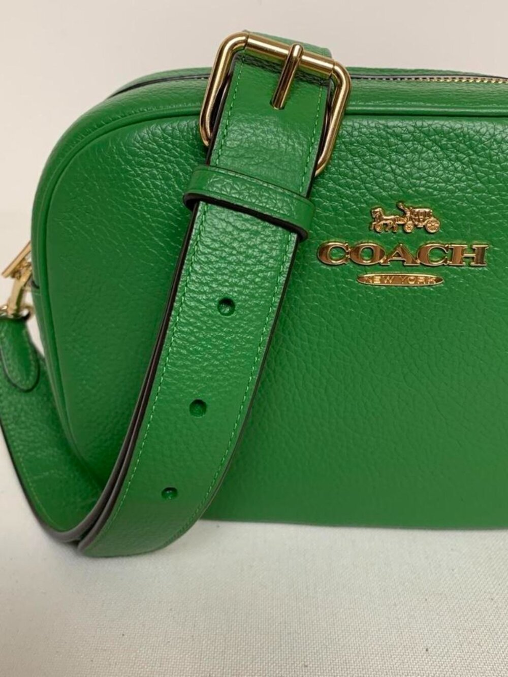 Coach Jamie Camera Bag in Kelly Green - Picture 2 of 8